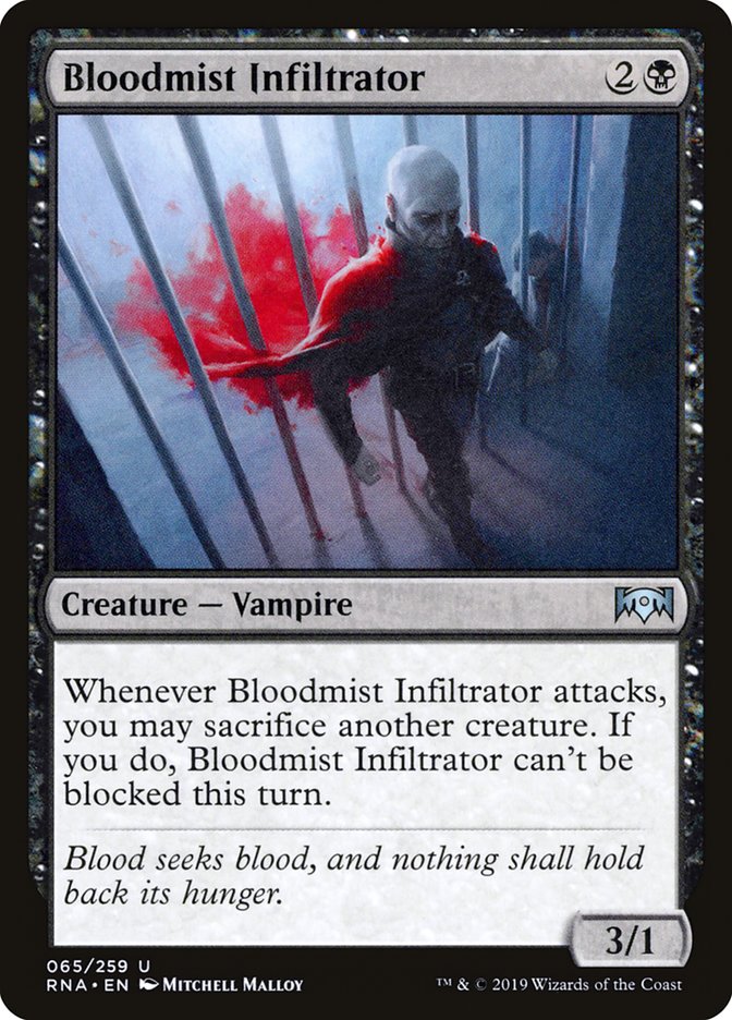 Bloodmist Infiltrator: Ravnica Allegiance