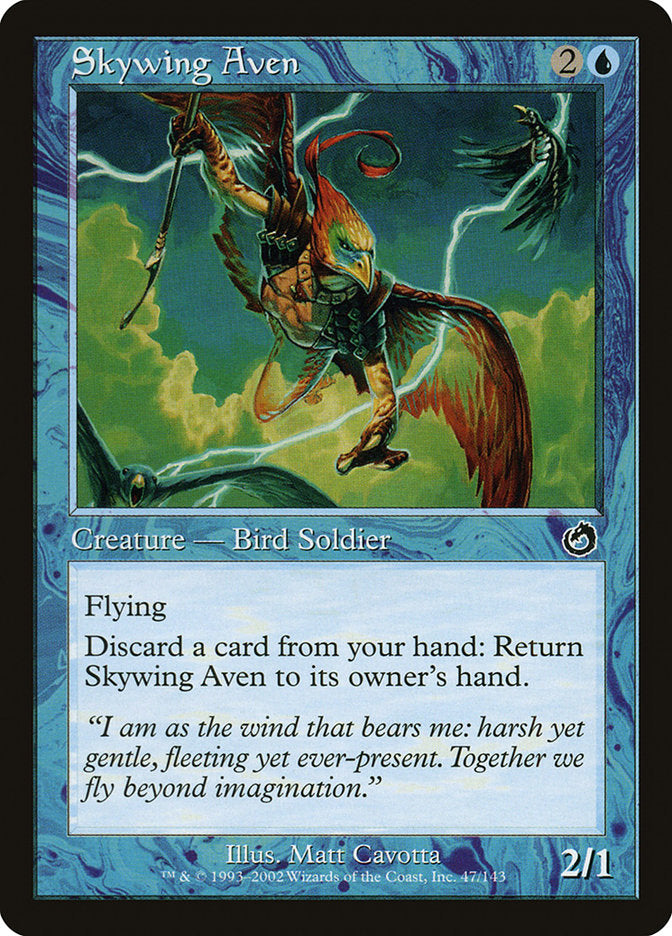 Skywing Aven - (Foil): Torment