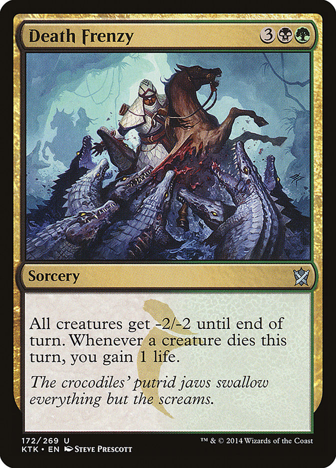 Death Frenzy - (Foil): Khans of Tarkir