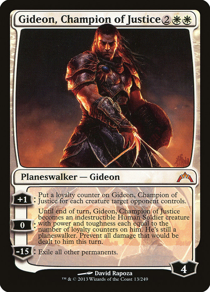 Gideon, Champion of Justice - (Foil): Gatecrash