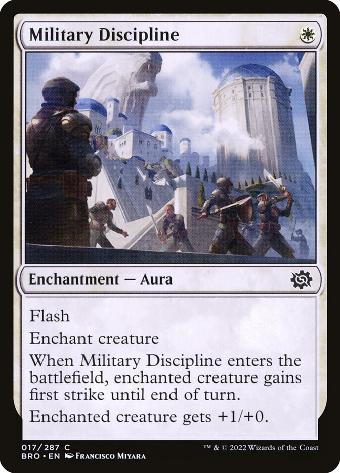 Military Discipline - (Foil): The Brothers' War
