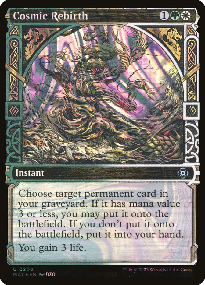 Cosmic Rebirth - (Foil): March of the Machine: The Aftermath