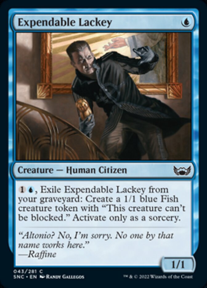 Expendable Lackey - (Foil): Streets of New Capenna