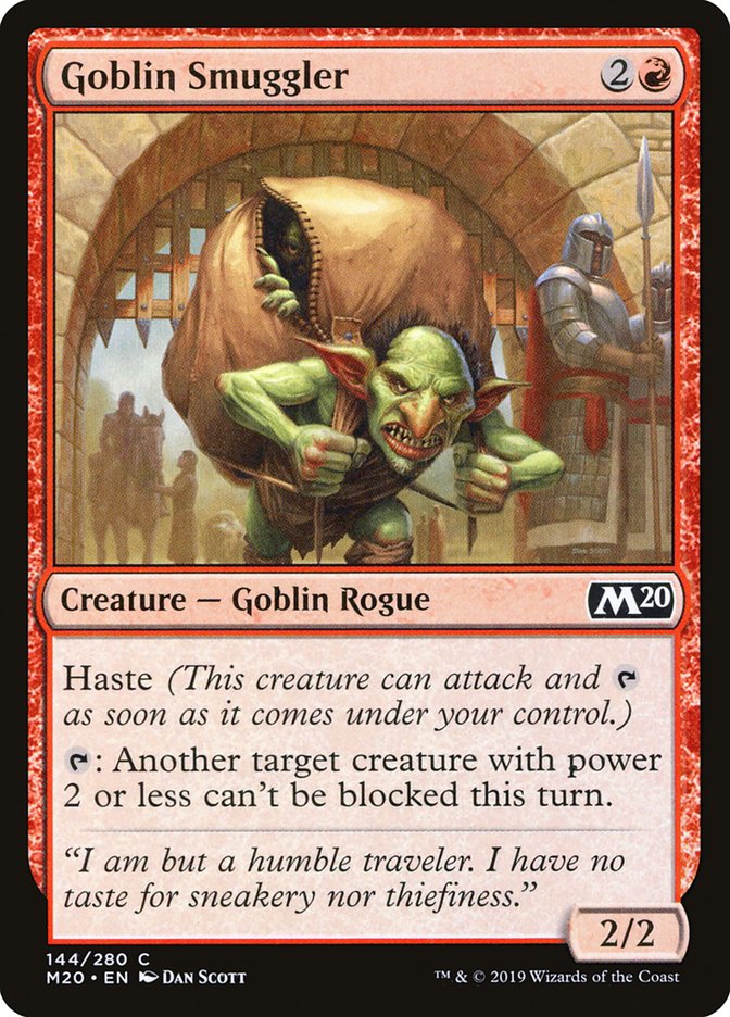 Goblin Smuggler - (Foil): Core Set 2020