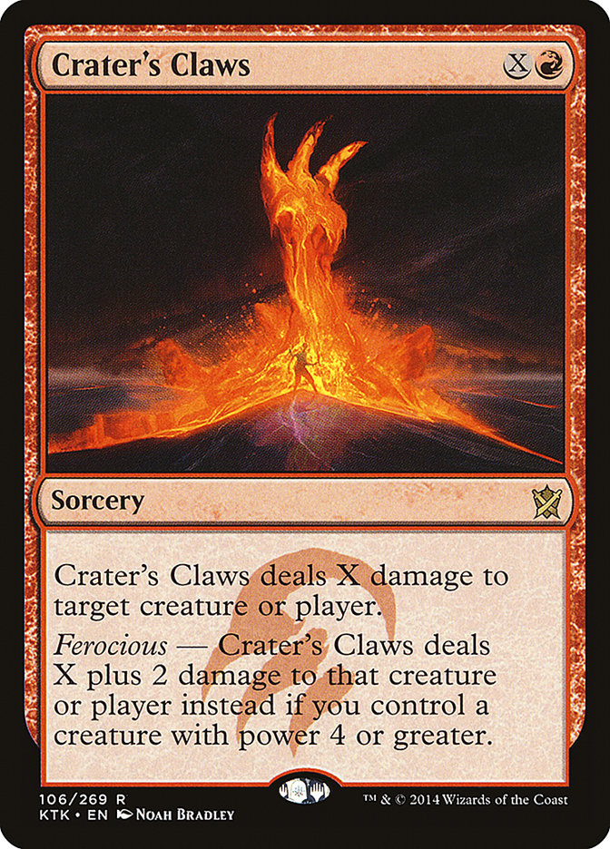 Crater's Claws: Khans of Tarkir