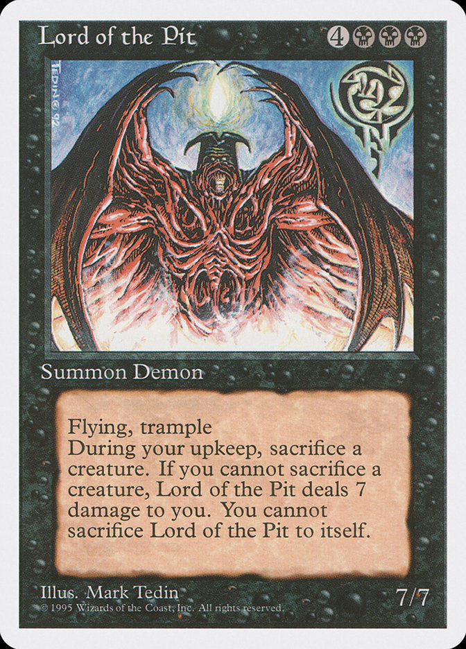 Lord of the Pit: Fourth Edition