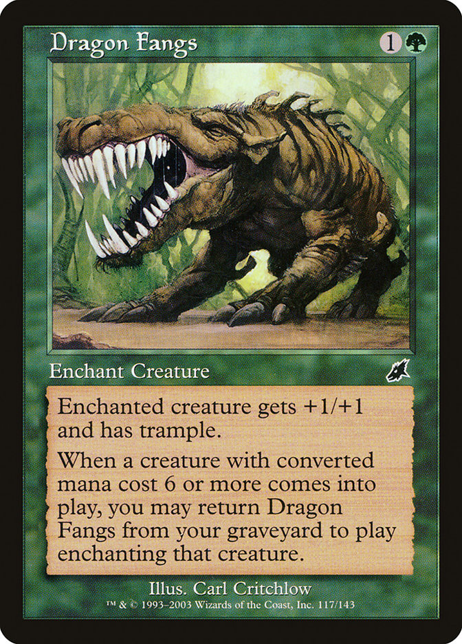 Dragon Fangs - (Foil): Scourge