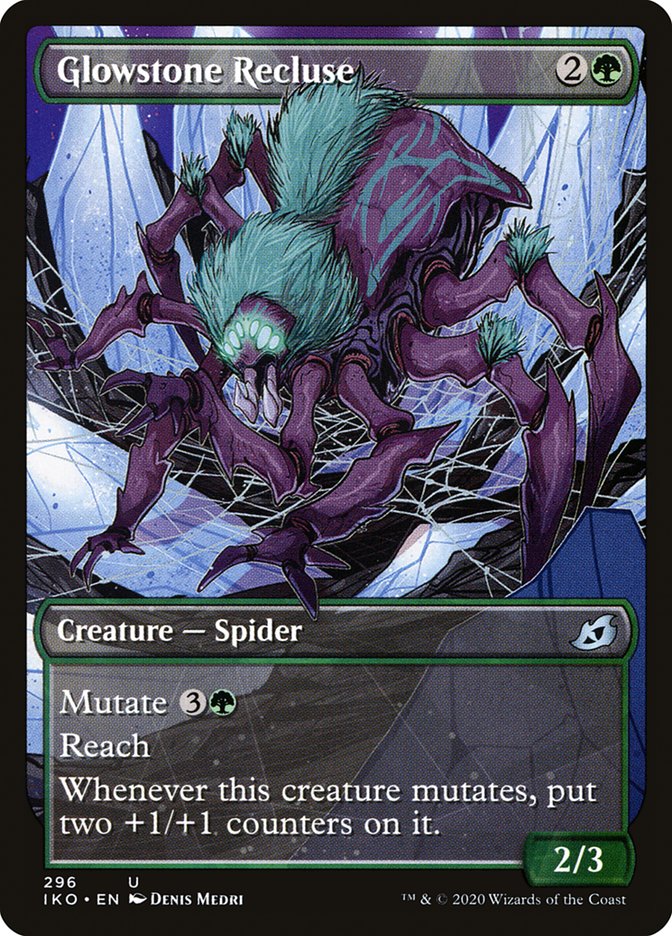 Glowstone Recluse (Showcase): Ikoria: Lair of Behemoths