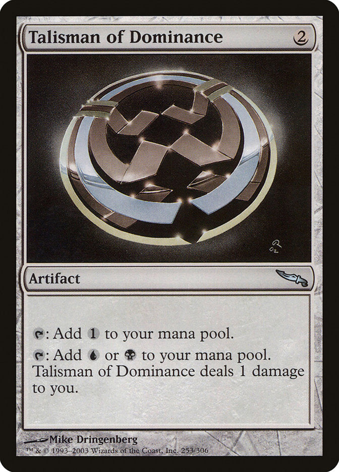 Talisman of Dominance - (Foil): Mirrodin