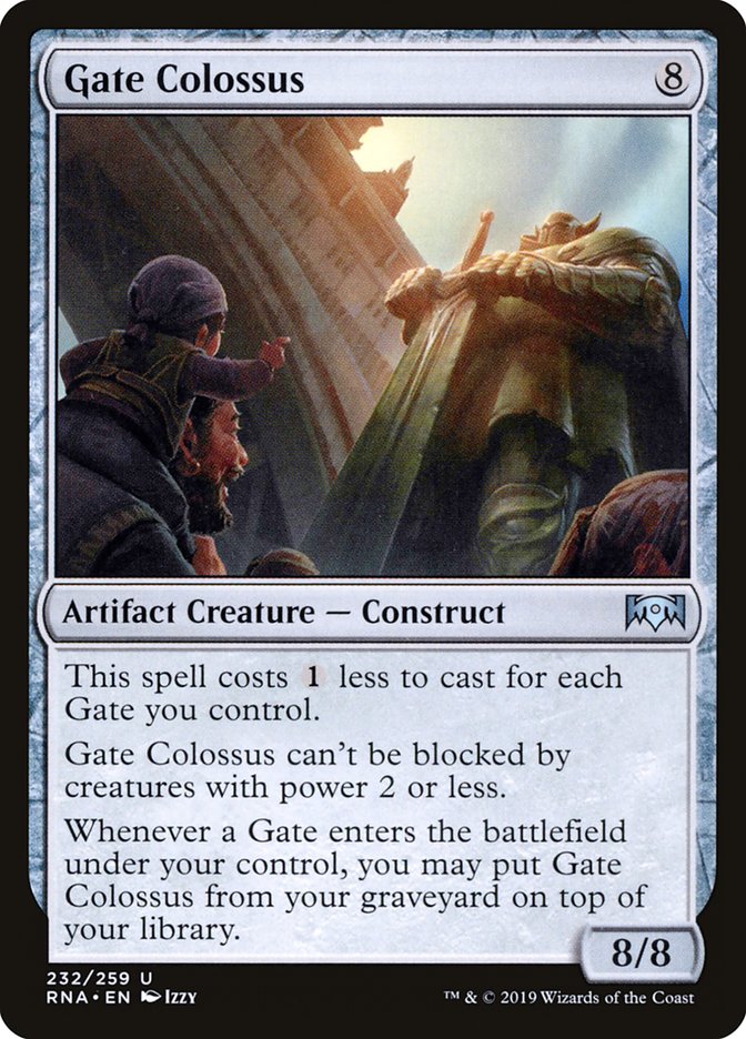 Gate Colossus - (Foil): Ravnica Allegiance