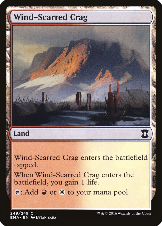 Wind-Scarred Crag - (Foil): Eternal Masters