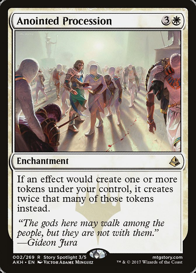 Anointed Procession - (Foil): Amonkhet