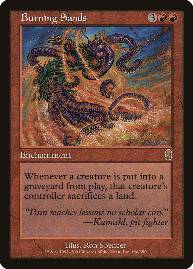 Burning Sands - (Foil): Odyssey