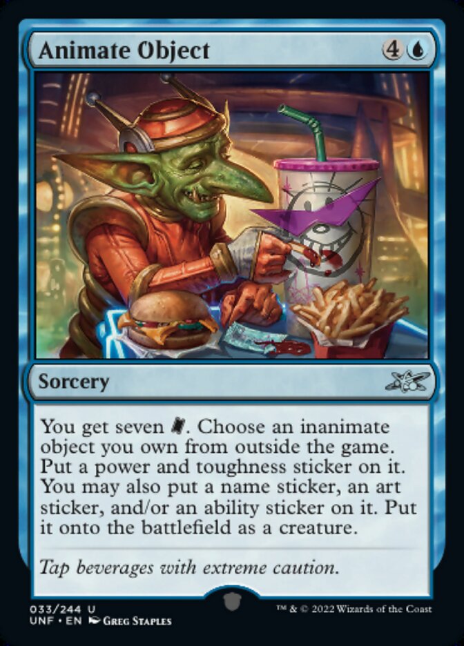 Animate Object - (Foil): Unfinity