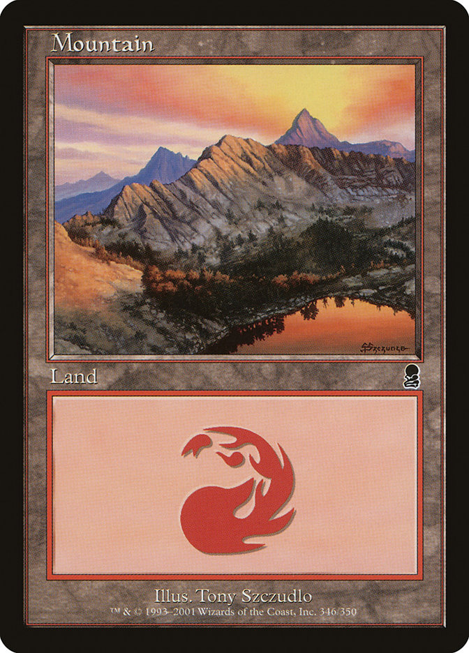 Mountain (#346) - (Foil): Odyssey