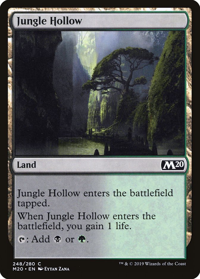 Jungle Hollow - (Foil): Core Set 2020