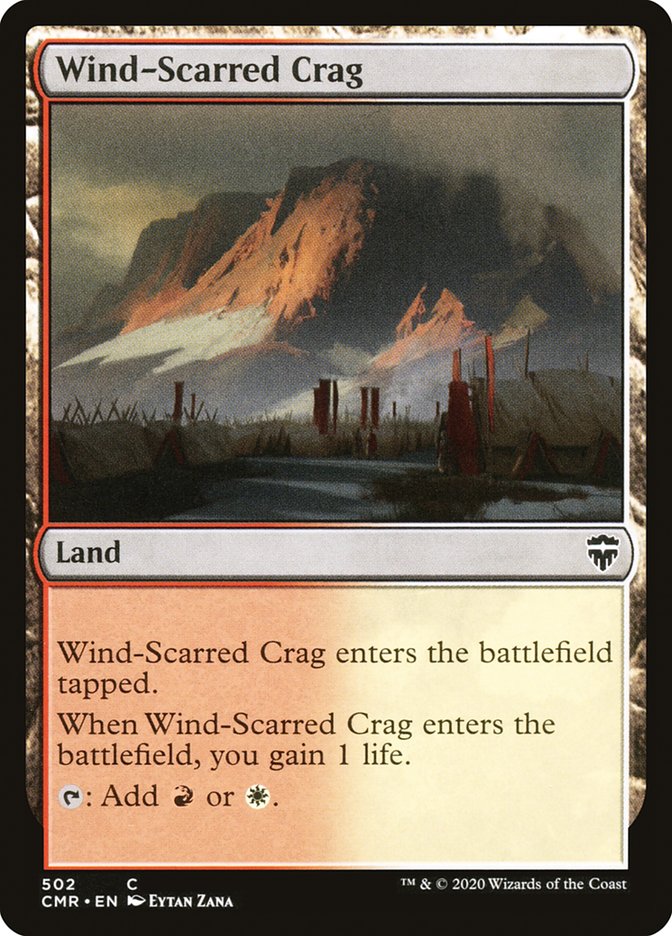 Wind-Scarred Crag (Commander Deck): Commander Legends