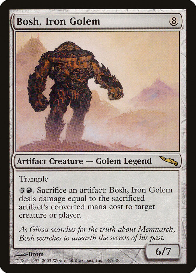 Bosh, Iron Golem: Mirrodin