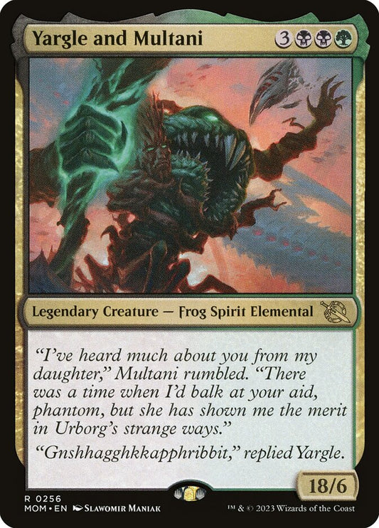 Yargle and Multani - (Foil): March of the Machine