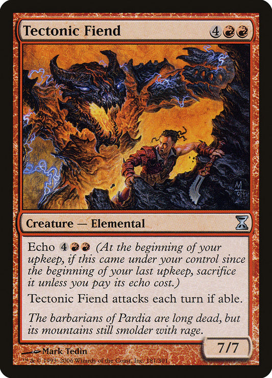 Tectonic Fiend: Time Spiral