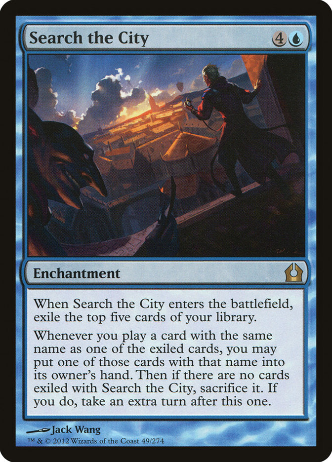 Search the City - (Foil): Return to Ravnica