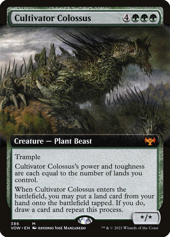 Cultivator Colossus (Extended Art): Innistrad: Crimson Vow