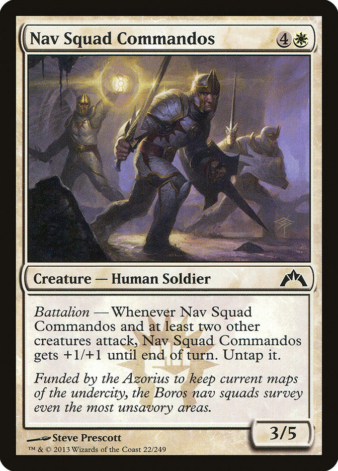 Nav Squad Commandos - (Foil): Gatecrash