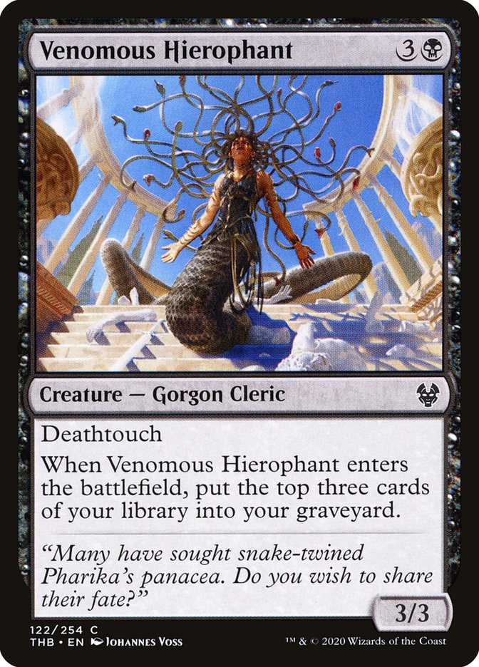 Venomous Hierophant: Theros Beyond Death