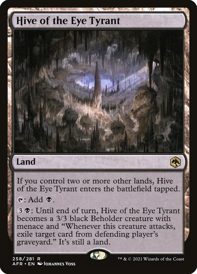 Hive of the Eye Tyrant - (Foil): Adventures in the Forgotten Realms