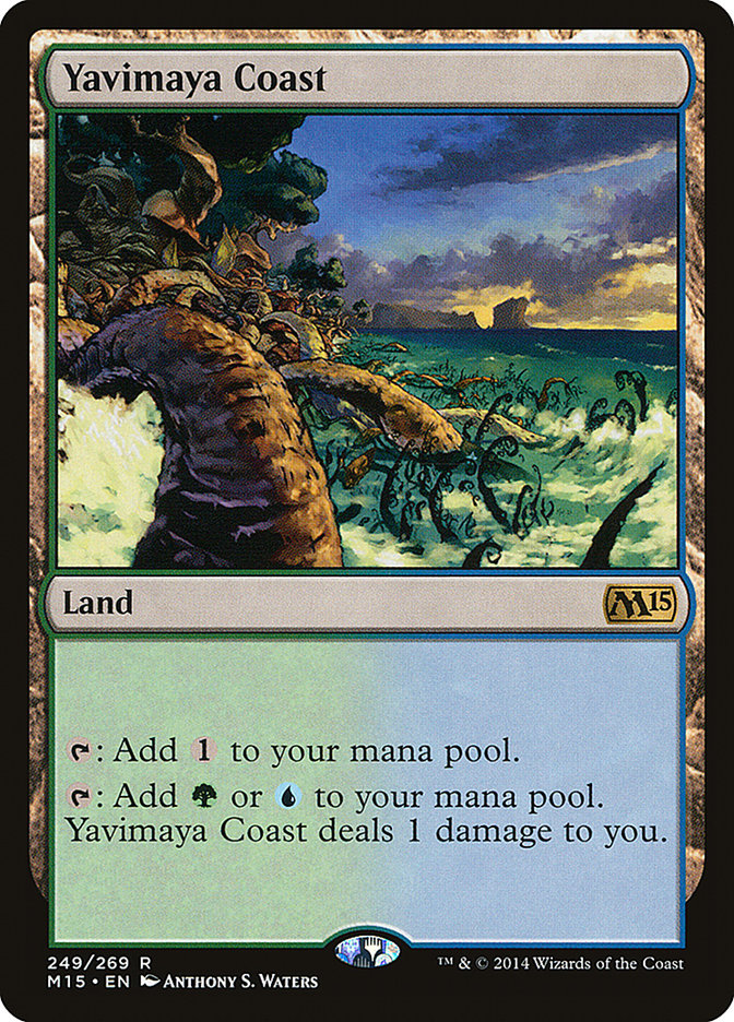 Yavimaya Coast - (Foil): Magic 2015