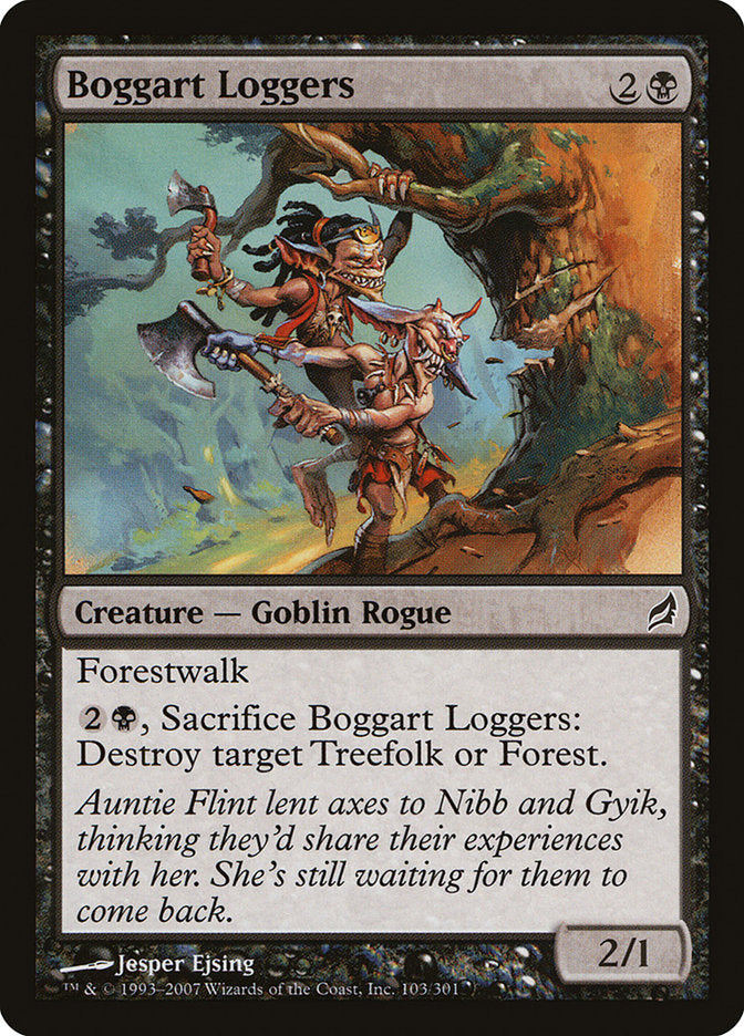 Boggart Loggers - (Foil): Lorwyn