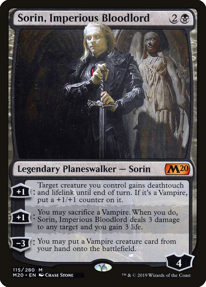 Sorin, Imperious Bloodlord: Core Set 2020