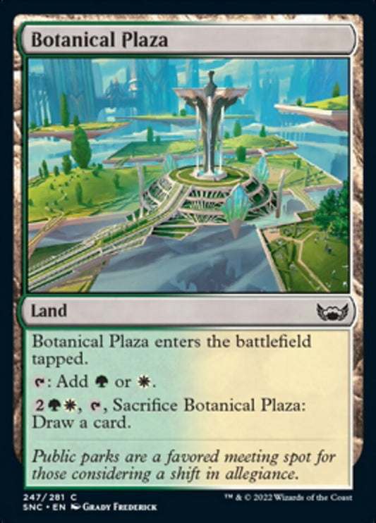 Botanical Plaza - (Foil): Streets of New Capenna