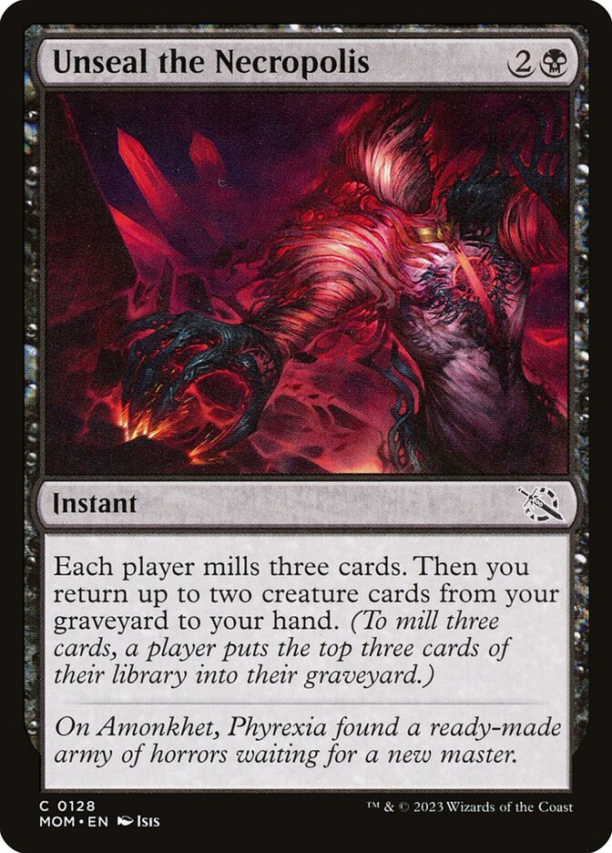 Unseal the Necropolis - (Foil): March of the Machine