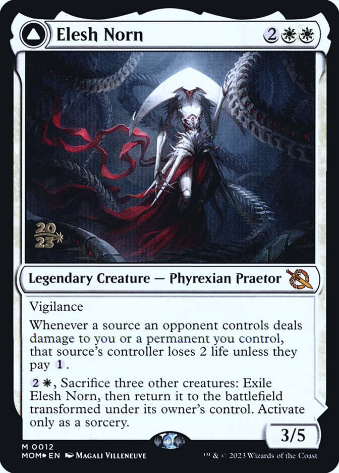 Elesh Norn // The Argent Etchings - (Foil): March of the Machine Promos