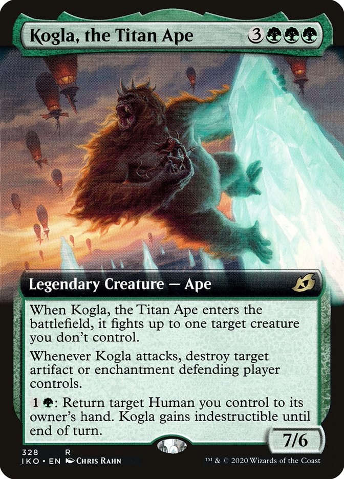 Kogla, the Titan Ape (Extended Art): Ikoria: Lair of Behemoths