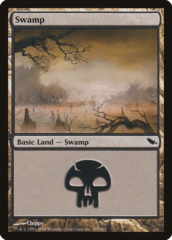 Swamp (#293) - (Foil): Shadowmoor