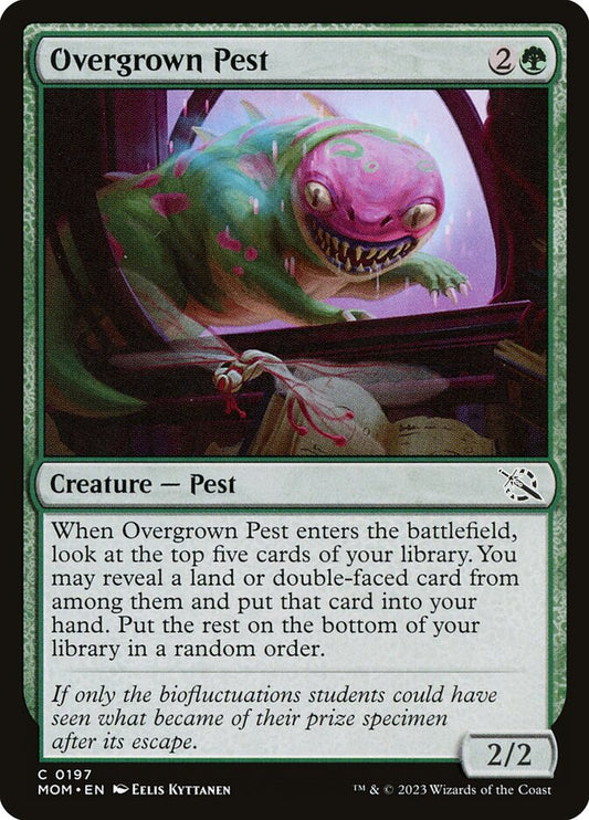 Overgrown Pest - (Foil): March of the Machine