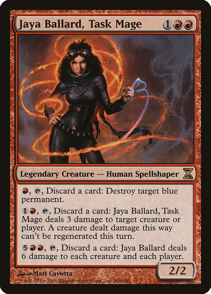 Jaya Ballard, Task Mage - (Foil): Time Spiral