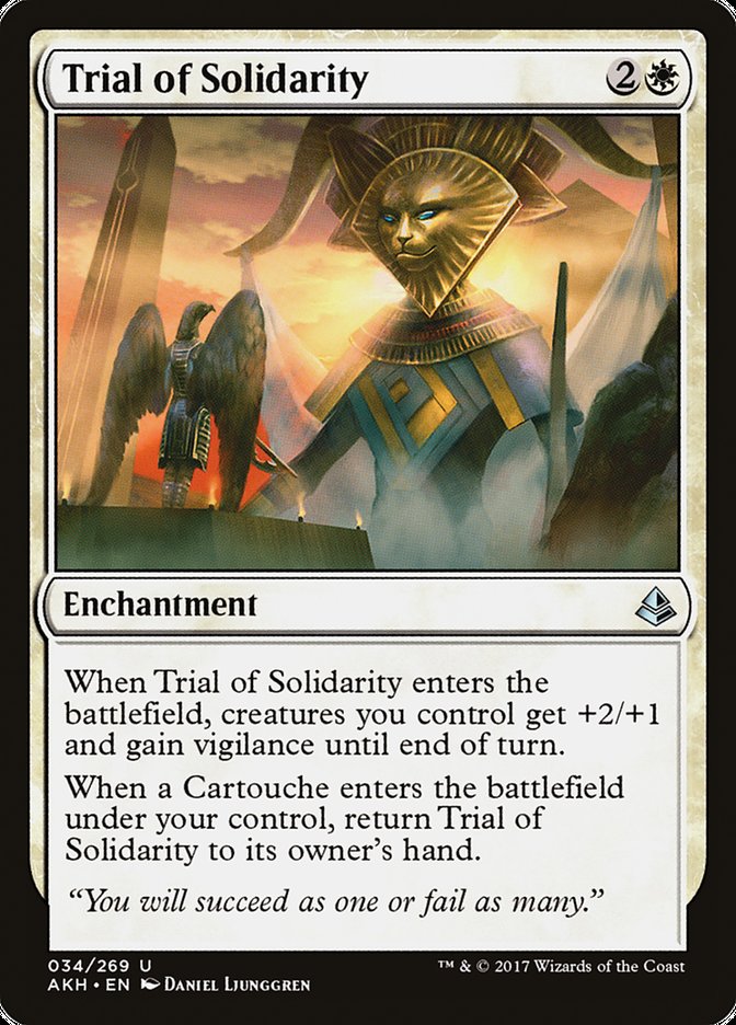 Trial of Solidarity - (Foil): Amonkhet
