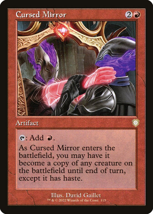 Cursed Mirror (Retro Frame): The Brothers' War Commander