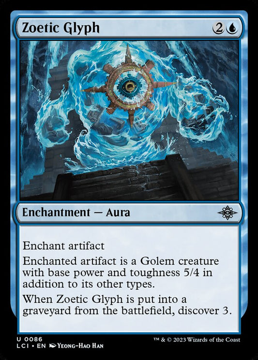 Zoetic Glyph - (Foil): Lost Caverns of Ixalan