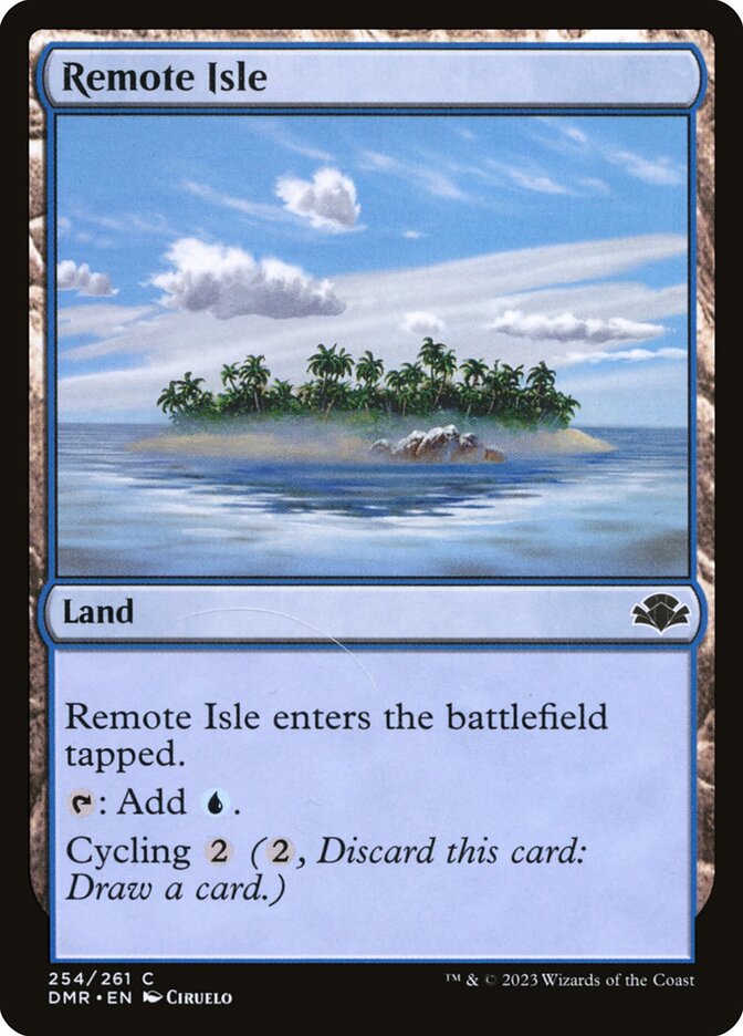 Remote Isle - (Foil): Dominaria Remastered