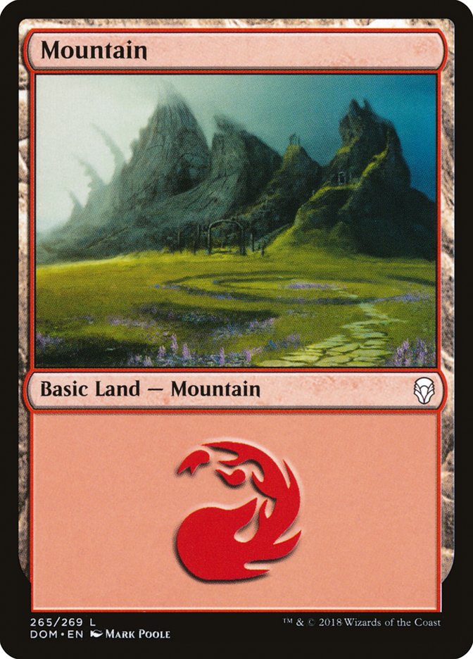 Mountain (#265): Dominaria