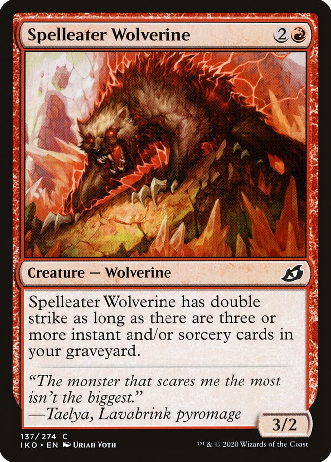 Spelleater Wolverine: Ikoria: Lair of Behemoths