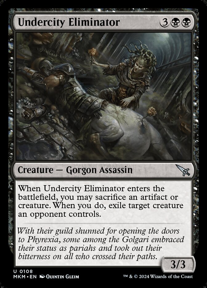 Undercity Eliminator - (Foil): Murders at Karlov Manor