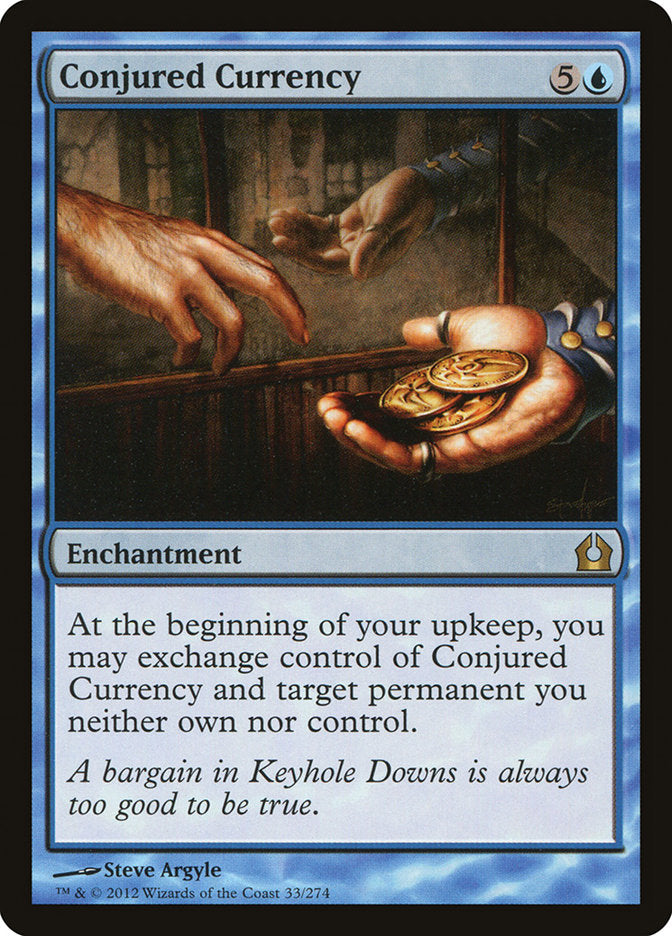 Conjured Currency - (Foil): Return to Ravnica