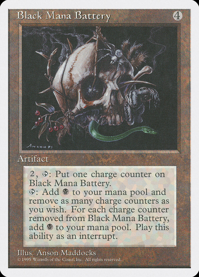 Black Mana Battery: Fourth Edition