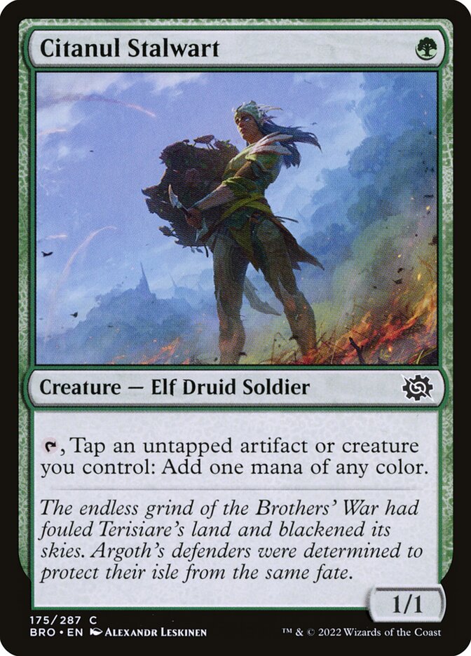 Citanul Stalwart - (Foil): The Brothers' War