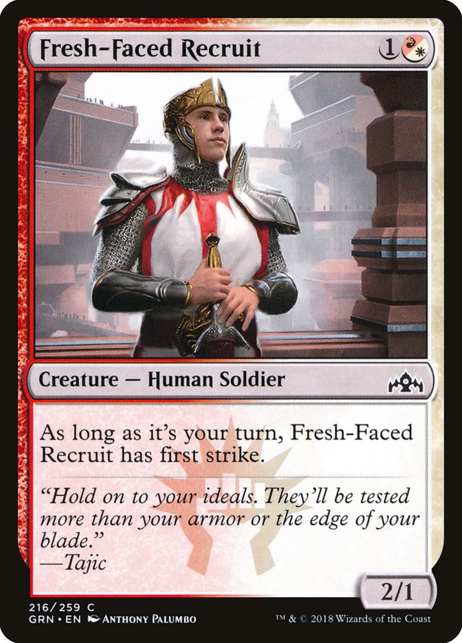 Fresh-Faced Recruit - (Foil): Guilds of Ravnica